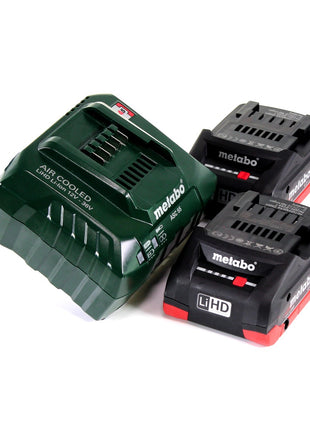 Martillo combinado a batería Metabo KHA 18 LTX 18V + 2x baterías 5.5Ah + cargador + estuche