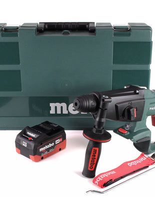 Martillo combinado a batería Metabo KHA 18 LTX 18V + 1x batería 8.0Ah + maletín - sin cargador