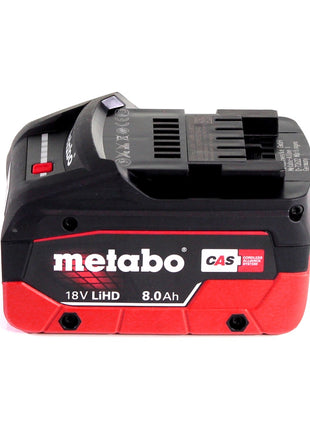 Martillo combinado a batería Metabo KHA 18 LTX 18V + 1x batería 8.0Ah + maletín - sin cargador