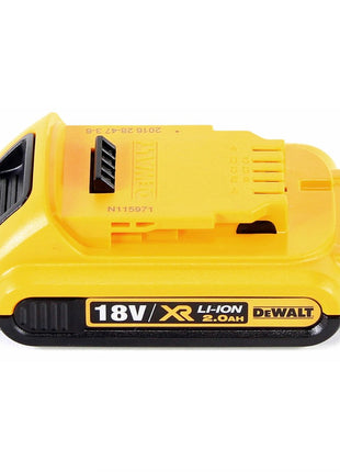 Sierra de calar inalámbrica DeWalt DCS 331 N 18V + 1x batería 2.0Ah + 15x hojas de sierra de calar - sin cargador