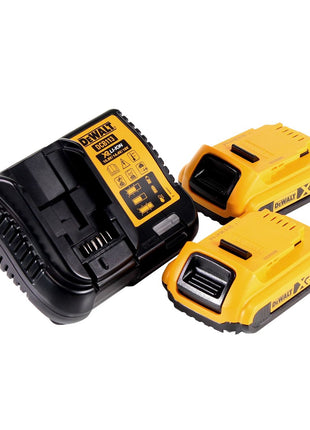 DeWalt DCS 331 D2 Akku Stichsäge 18V + 2x Akku 2,0Ah + Ladegerät + 15x Stichsägeblatt