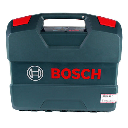Bosch GBH 2-26 F rotary hammer 830W 2.7J SDS-plus + 17-piece drill bit and chisel set + case