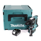 Makita DHR 242 M1J perceuse à percussion sans fil 18V 2.0J SDS-plus brushless + 1x batterie 4.0Ah + Makpac - sans chargeur