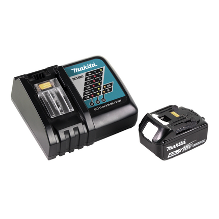 Trapano a percussione a batteria Makita DHR 242 RM1J 18V 2.0J SDS-plus Brushless + 1x batteria ricaricabile 4.0Ah + caricabatterie + Makpac