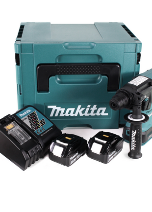 Makita DHR 242 RMJ perceuse à percussion sur batterie 18V 2.0J SDS-plus brushless + 2x batterie 4.0Ah + chargeur + Makpac