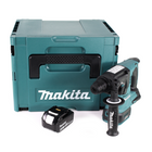Makita DHR 242 T1J cordless hammer drill 18V 2.0J SDS-plus Brushless + 1x rechargeable battery 5.0Ah + Makpac - without charger
