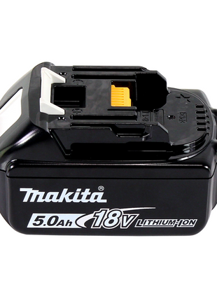 Taladro percutor inalámbrico Makita DHR 242 T1J 18V 2.0J SDS-plus sin escobillas + 1x batería 5.0Ah + Makpac - sin cargador