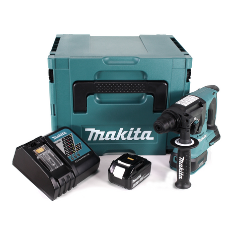 Makita DHR 242 RT1J Akku Bohrhammer 18V 2,0J SDS-plus Brushless + 1x Akku 5,0Ah + Ladegerät + Makpac