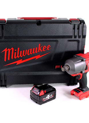 Clé à chocs sans fil Milwaukee M18 ONEFHIWF34 401 3/4" 18V 1627Nm + 1x batterie 4,0Ah + boîtier HD - sans chargeur