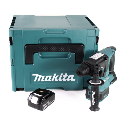 Makita DHR 242 G1J Marteau perforateur sans fil 18V 2,0J SDS-plus Brushless + 1x batterie 6,0Ah + Makpac - sans chargeur