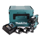 Martillo perforador sin cable Makita DHR 242 RGJ 18V 2.0J SDS-plus Brushless + 2x batería recargable 6.0Ah + cargador + Makpac