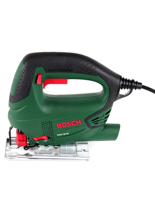 Bosch PST 670 (CT) Heimwerker Stichsäge 500W + Bosch Stichsägeblatt Set 15tlg. + Koffer