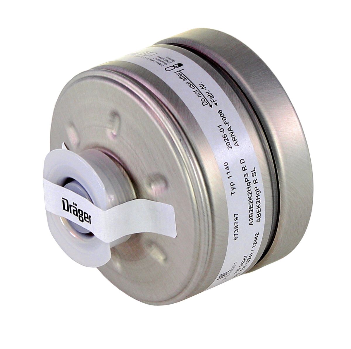 Dräger X-plore Rd40 Atemschutzfilter A2B2E2K2 Hg P3 R D ( 6738797 ) EN148-1 für X-plore 6000 Vollmaske