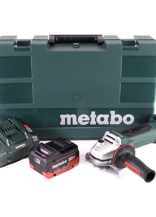 Metabo W 18 LTX 125 Quick Winkelschleifer 18V 125mm + 1x Akku 8,0Ah + Ladegerät + Koffer