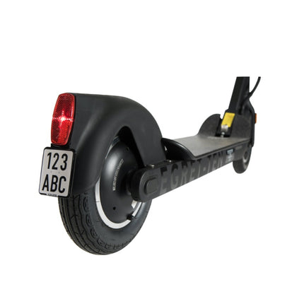 EGRET TEN V4 36 V E-Scooter Elektro Roller 350 Watt Motor ( 95806-B ) 20 km/h bis zu 30 km Reichweite schwarz Straßenzulassung mit ABE - Toolbrothers
