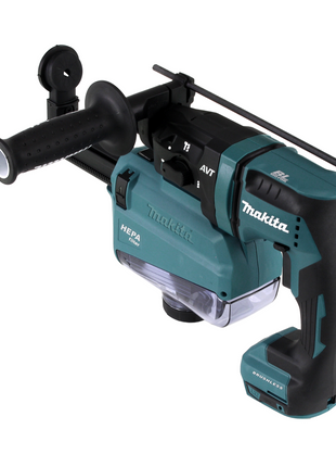 Makita DHR 182 ZW Akku Bohrhammer 18V 1,7J SDS-plus Brushless Solo + DX05 Staubabsaugung - ohne Akku, ohne Ladegerät