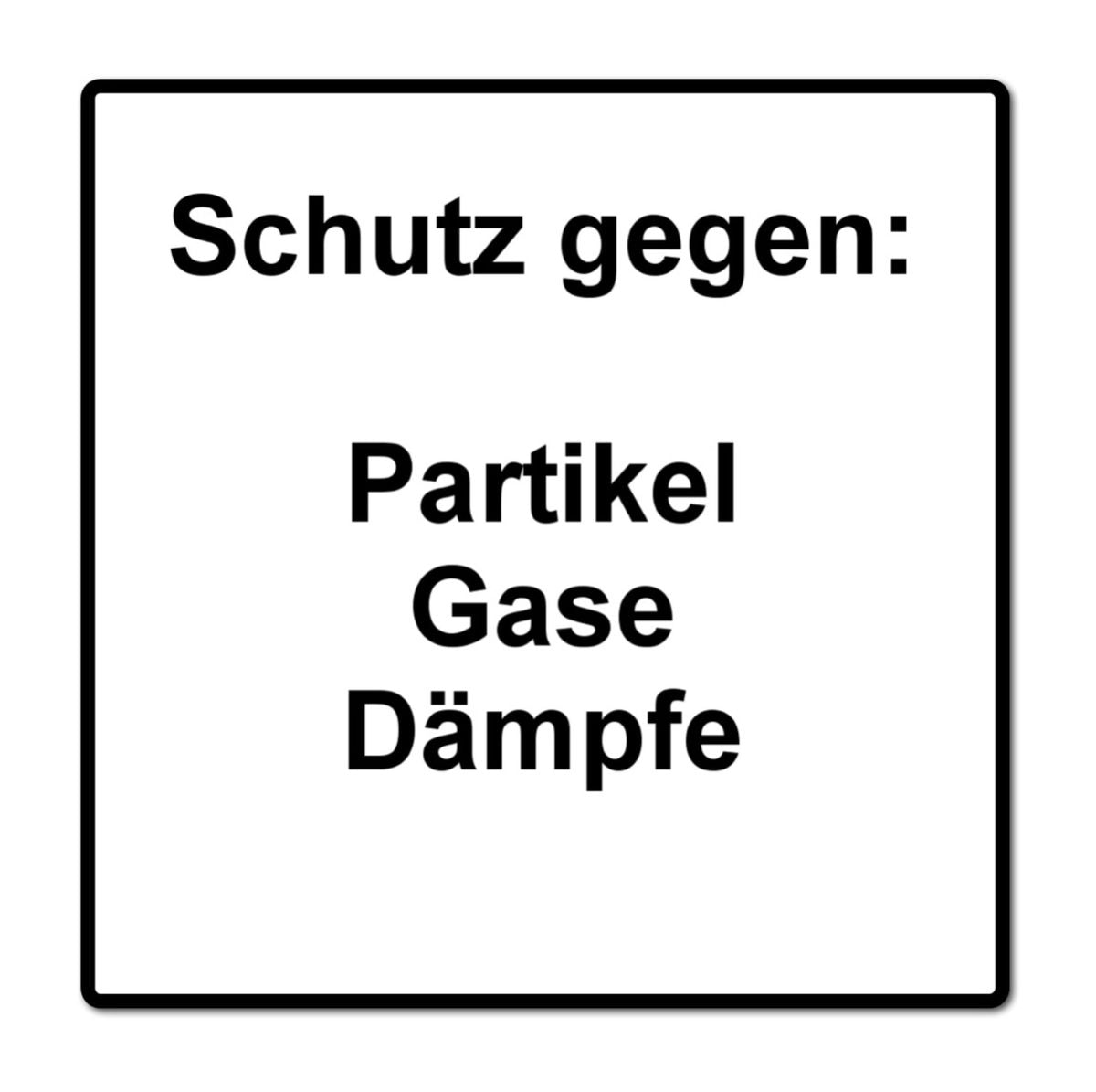 Dräger X-plore 3300 M Atemschutz Maske Halbmaske für Bajonettfilter Größe M + X-plore P3 R Partikelfilter 2 Stück Bajonettfilter  ( 6738011 )