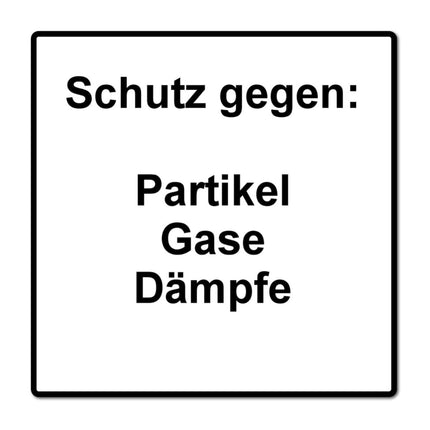 Dräger X-plore 3300 M Máscara de protección respiratoria / Filtro de bayoneta / Tamaño M - Sin filtro incluido