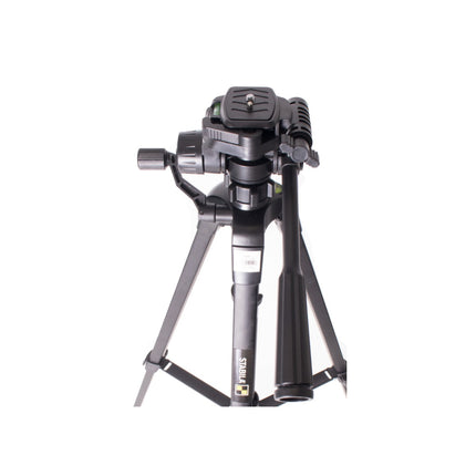 Stabila LAX 300 G Láser de plomada de línea cruzada + trípode de columna de manivela ST-KS (19242)