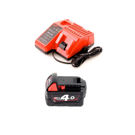 Scie sauteuse Milwaukee M18 FJS-401 C 18V brushless + 1x batterie 4,0Ah + chargeur + 16x lame de scie sauteuse