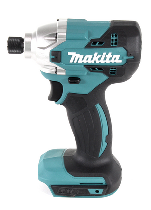 Makita DTD 156 SM1X4 clé à chocs sans fil 18V 155Nm + 1x batterie 4,0Ah + chargeur + jeu de 70 forets + coffret à outils en aluminium X4 avec insert universel