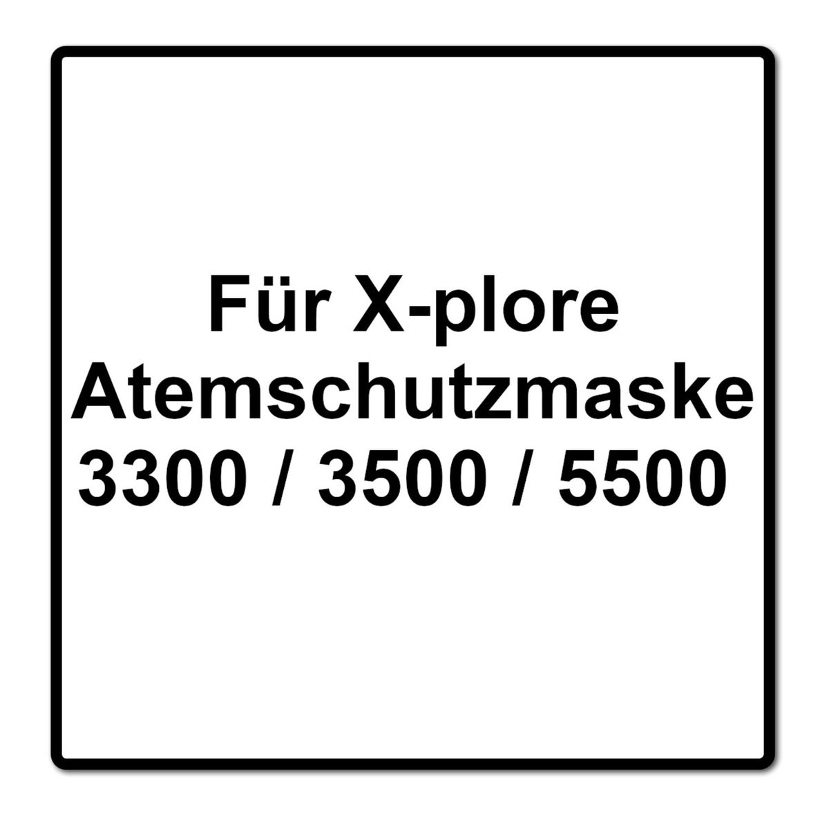 Dräger X-plore P3 R Filtri a baionetta - per X-plore 3300 / 3500 / 5500 ( 6738011 ) - 22 pz.