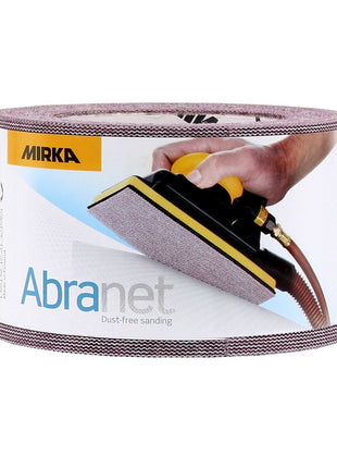 Mirka ABRANET Schleifpapier Rolle 75mm x 10m P240 Schleifrolle Klett ( 545BI001253R )