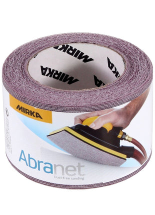 Mirka ABRANET Rouleau d'Abrasif  Velcro 75 mm x 10 m P400 (545BI001413R)