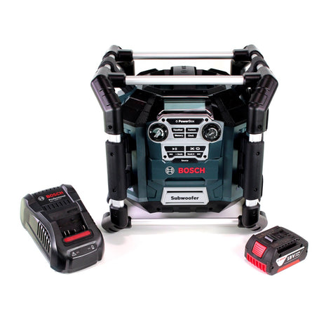 Radio de obra Bosch GML 20 14,4-18V + 1x batería 3,0Ah + cargador