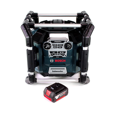 Radio de obra Bosch GML 20 14,4-18V 1x batería 5,0Ah - sin cargador