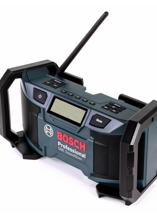 Radio de obra Bosch GML SoundBoxx 14,4-18V + 1x batería 2,0Ah - sin cargador