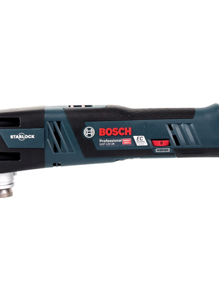 Bosch GOP 12V-28 Akku Multi-Cutter 12V Starlock Brushless Solo + Starlock Set Best of Renovation 5tlg. + L-Boxx - ohne Akku, ohne Ladegerät