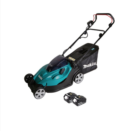 Makita DLM 431 G2 tondeuse à gazon à batterie 36V (2x18V) 43cm + 2x batterie 6,0Ah - sans chargeur