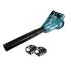 Makita DUB 362 F Cordless leaf blower 2x18V + 2x rechargeable battery 3.0Ah - without charger