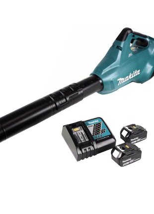 Makita DUB 362 RT Akku Laubbläser 2x18V + 2x Akku 5,0Ah + Ladegerät