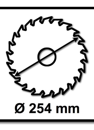 Festool Feinzahn Kreissägeblatt W60 254 x 2,4 x 30 mm ( 575976 ) für TKS 80 Tischkreissäge - Toolbrothers