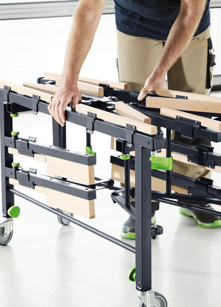 Festool STM 1800 Mobiler Säge- und Arbeitstisch ( 205183 ) zur Bearbeitung großer Plattenmaterialien