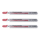 Bosch T 301 CHM 3x Stichsägeblatt Clean for Plastic Composites 117/3,3mm ( 2608667450 ) Long Life