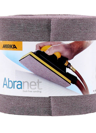 Mirka ABRANET 2x Schleifpapier Rolle 115mm x 10m P120 Schleifrolle Klett ( 2x 545BY001123R )