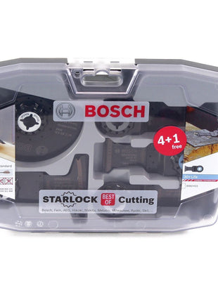 BOSCH Best of cutting Set Lame de scie plongeante, Lame de scie segment Starlock, 5pcs. (2608664131)