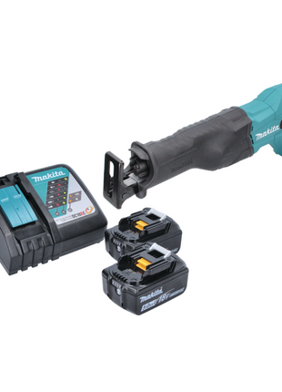 Makita DJR 186 RT Akku Reciprosäge Säbelsäge 18 V + 2x Akku 5,0 Ah + Ladegerät - Toolbrothers