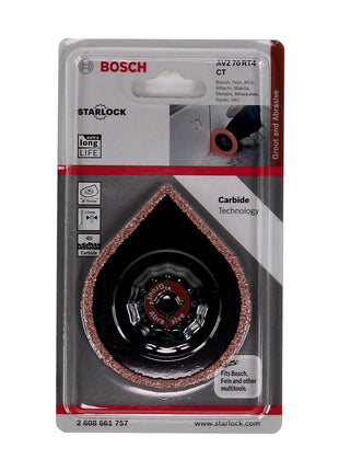 Bosch AVZ 70 RT4 Mörtelentferner 3 max Carbide-RIFF Starlock 70mm K40 VPI1 ( 2608661757 )