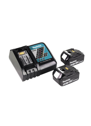 Tondeuse à gazon à batterie Makita DLM 380 RT2 36V (2x18V) + 2x batterie 5,0Ah + chargeur