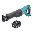 Makita DJR 186 G1 Akku Reciprosäge Säbelsäge 18 V + 1x Akku 6,0 Ah - ohne Ladegerät - Toolbrothers