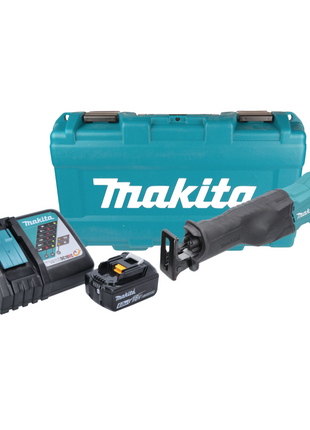 Makita DJR 186 RG1K Akku Reciprosäge Säbelsäge 18 V + 1x Akku 6,0 Ah + Ladegerät + Koffer