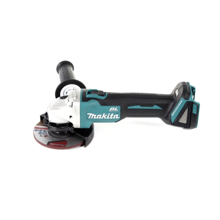 Amoladora angular inalámbrica Makita DGA 504 Z 18 V 125 mm sin escobillas solo + funda protectora - sin batería, sin cargador