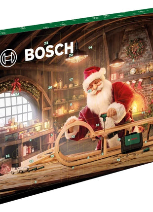 Bosch Hand Tool Calendrier de l'Avent 2024, 33 pièces (jeu d'outils avec tournevis à cliquet, poignée en T, tournevis de précision, tournevis à embouts trapus, accessoires, tire-bouchon, sac)