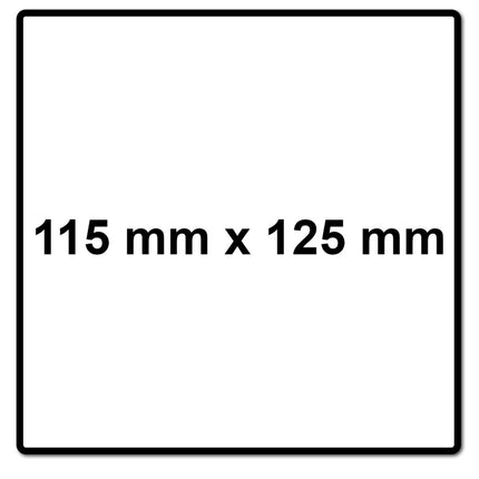 Mirka Goldflex Soft Rouleau de papier abrasif perforé 115x125mm, P320 - 400 pcs. (2x 2912707032)
