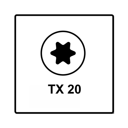 Fischer Power-Fast II FPF II tornillos para aglomerado 5,0x40 mm 500 piezas (670373) cabeza avellanada con rosca parcial Torx, galvanizado, pasivado azul