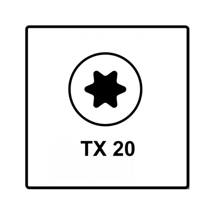 Fischer Power-Fast II FPF II tornillos para aglomerado 5,0x45 mm 500 piezas (670375) cabeza avellanada con rosca parcial Torx, galvanizado, pasivado azul